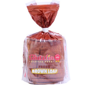 Fresh brown bread in packaging