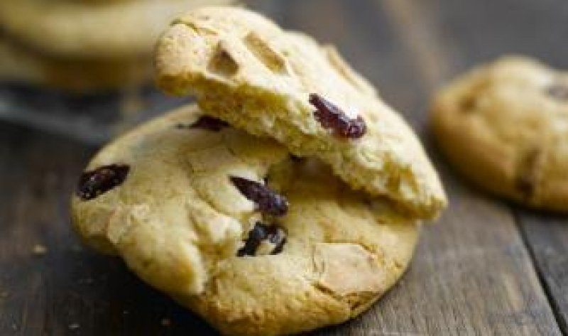Gluten Free White Chocolate And Cranberry Cookies