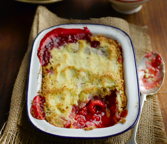 Gluten Free Apple And Raspberry Crumble