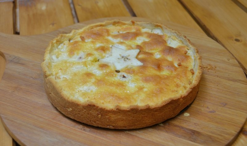 Gluten Free Sweet Almond Pear Tart
