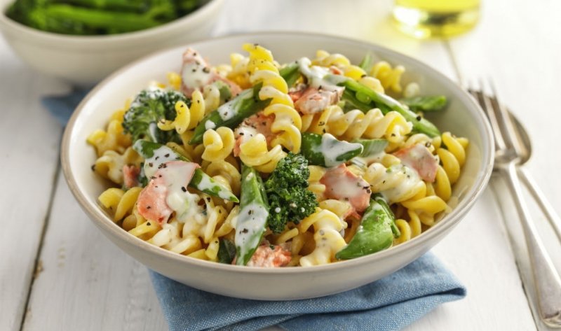 Gluten Free Salmon And Vegetable Spirals
