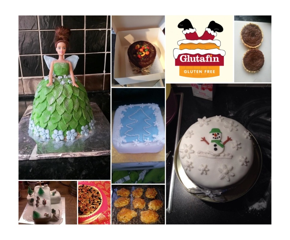 Christmas Baking Collage