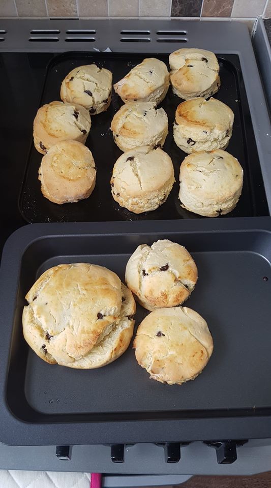 Chocolate Chip Scones