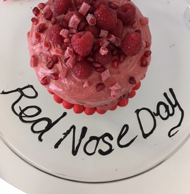 Red Nose Day Cake