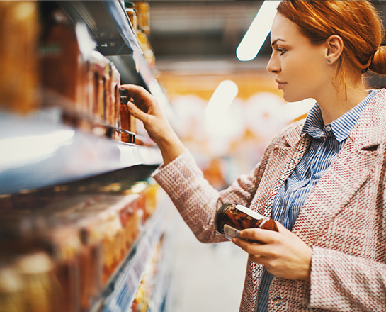 Checking for Gluten Free Food on Product Labels