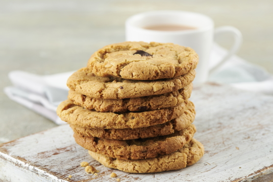 Gluten Free Peanut Butter Choc Chip Cookies