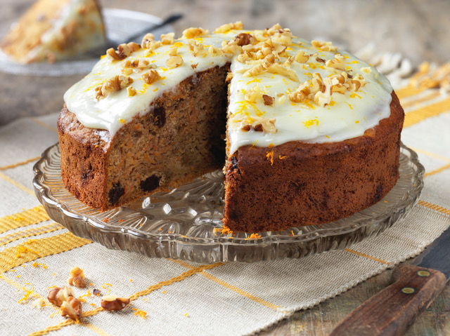 Gluten Free Lighter Carrot Cake