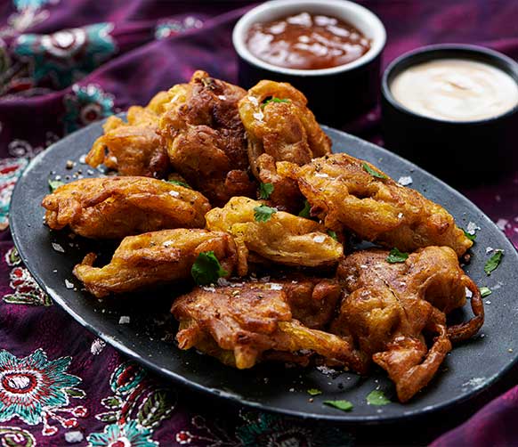Gluten Free Onion Bhajis