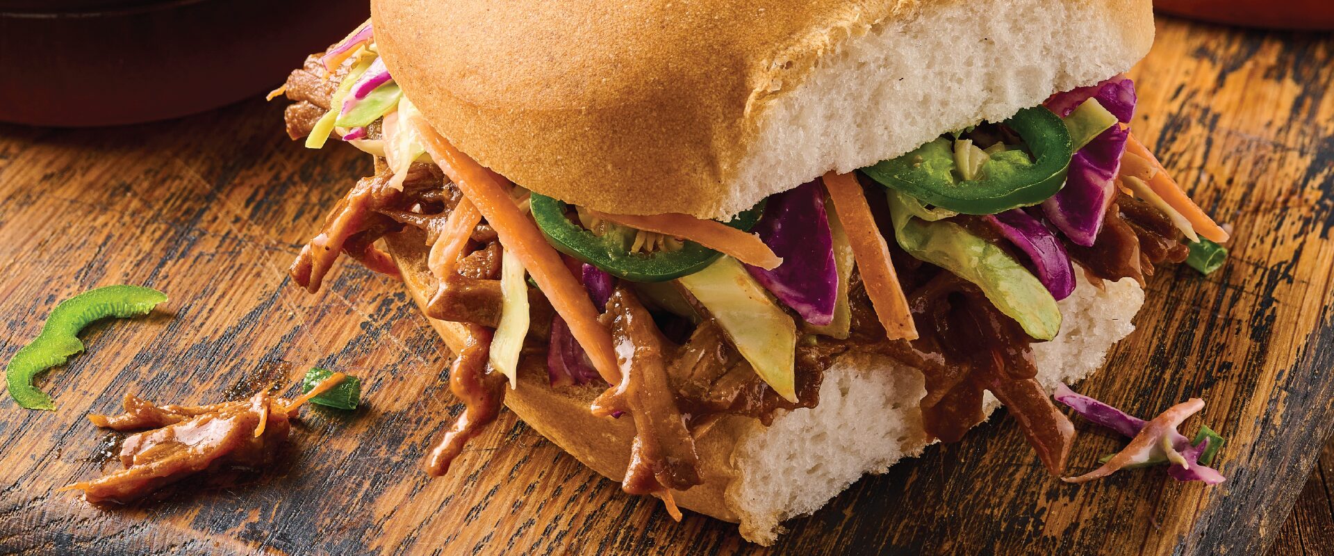 Gluten Free Pulled Beef Brisket Rolls With Slaw and Charred Corn Salsa