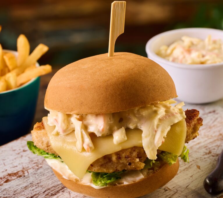 Breaded Chicken Burger